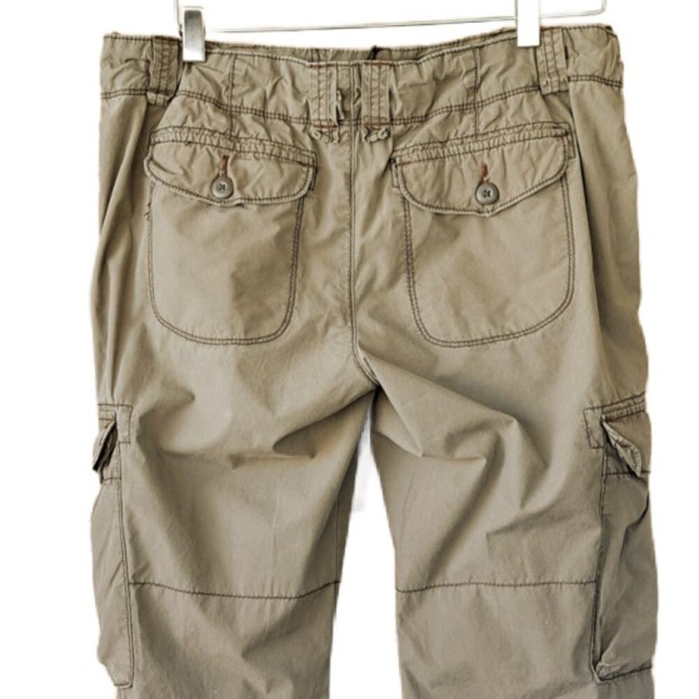 Ralph Lauren Women's Tan Straight-Leg Cargo Pants - Picture 7 of 8